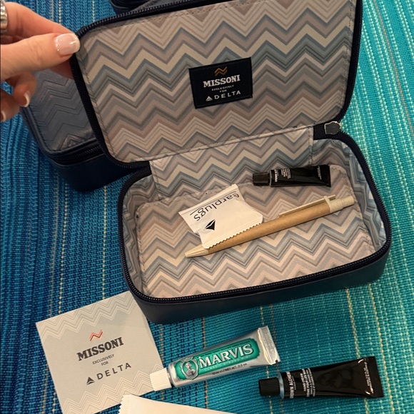 Missoni x Delta One First Class Amenity Case